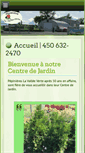 Mobile Screenshot of pepinierevalleeverte.com